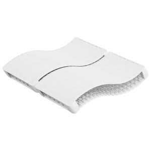 vidaXL Colch&atilde;o de molas bonnell m&eacute;dio 200x200 cm