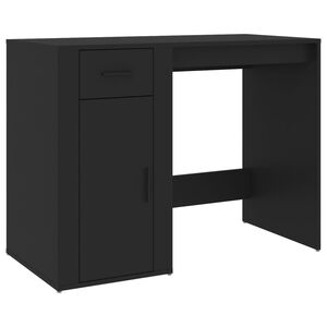 vidaXL Secret&aacute;ria 100x49x75 cm derivados de madeira preto