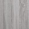 vidaXL Mesa de cabeceira 40x35x70 cm derivados madeira cinza sonoma