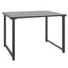 vidaXL Mesa de jardim 55x40x37 cm a&ccedil;o antracite