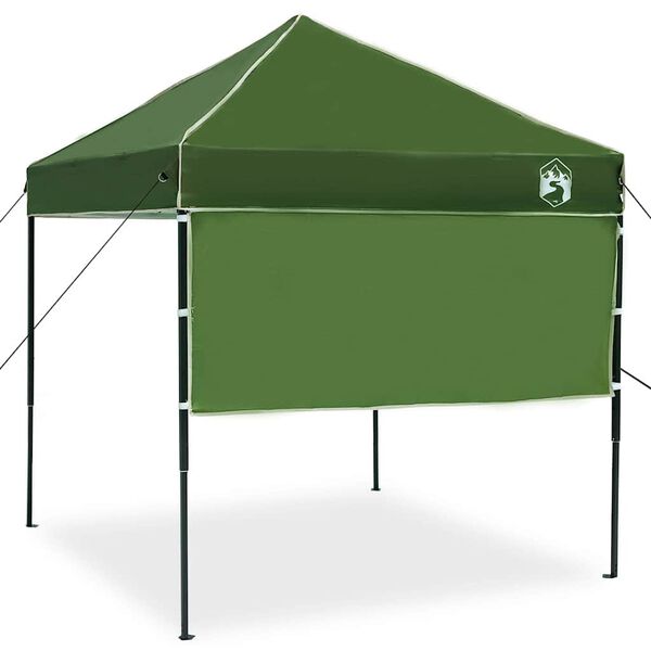 vidaXL Tenda de Toldo Manual Verde 194 x 194 x 251 cm tecido