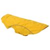 vidaXL Capa de chuva para c&atilde;es com tiras reflectoras amarelo XL