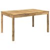 vidaXL Mesa de Jantar de Jardim Branco 147 x 88,5 x 75 cm