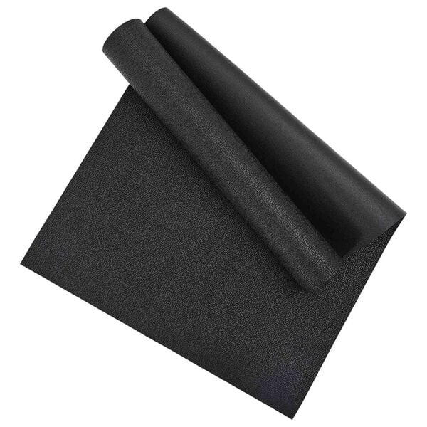 vidaXL Tapete de Prote&ccedil;&atilde;o para Esportes Preto 120 x 60 x 0,6 cm PVC