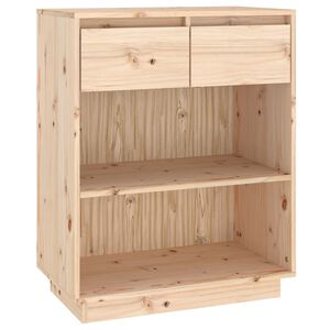 vidaXL Arm&aacute;rio consola 60x34x75 cm pinho maci&ccedil;o