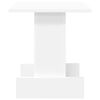 vidaXL Mesa de apoio Branco 35,5 x 35 x 40 cm Madeira processada