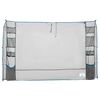vidaXL Organizador de Tenda Suspenso Cinza e Azul 320 x 182 cm oxford