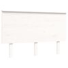 vidaXL Cama sem colch&atilde;o 140x200 cm madeira de pinho maci&ccedil;a branco