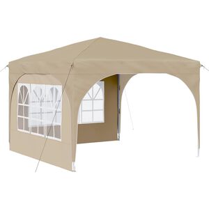 vidaXL Tenda de Festa Pop-up 290 x 290 x 245 cm Creme