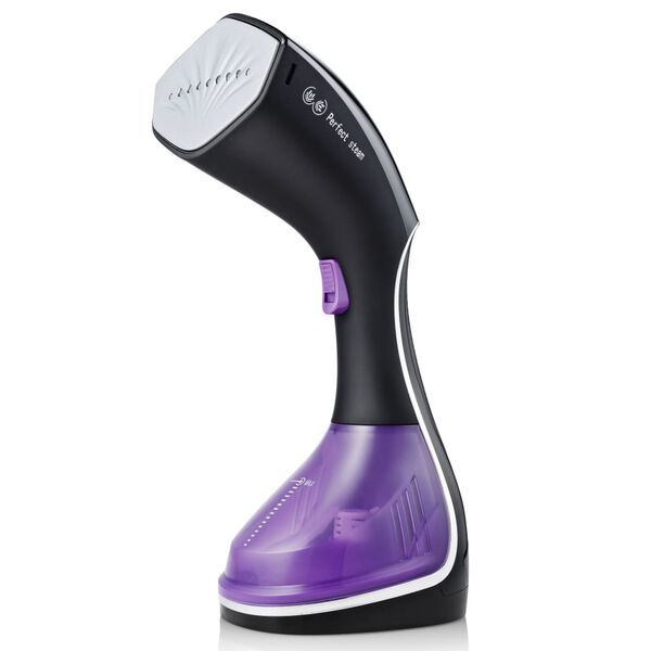 Tristar Vaporizador de vestu&aacute;rio port&aacute;til ST-8921 1600W preto e roxo