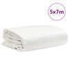 vidaXL Lona 5x7 m 650 g/m&sup2; branco
