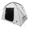 vidaXL Barraca Cabana 3 pessoa Branco Blackout Poli&eacute;ster