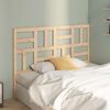 vidaXL Cabeceira de cama 126x4x104 cm pinho maci&ccedil;o