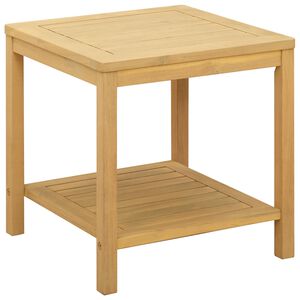 vidaXL Mesa Lateral &Oacute;leo Natural 45 x 45 x 45 cm