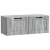 vidaXL Gabinete de TV de Parede Sonoma Cinzento 78,5 x 31 x 30 cm