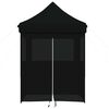 vidaXL Tenda de Festa Preto 200 x 200 x 306 cm Tecido Oxford