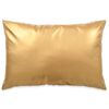 vidaXL Conjunto de almofadas 2 pcs PU 40x60 cm dourado