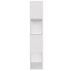 vidaXL Estante/divisória 80x24x124,5 cm contraplacado branco