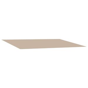 vidaXL Tecido de substitui&ccedil;&atilde;o para toldo Bege 450 &times; 350 cm Poli&eacute;ster