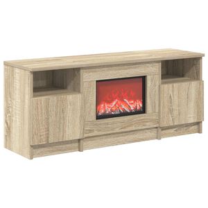 vidaXL Lareira el&eacute;trica Sonoma 98 x 28,5 x 40,5 cm