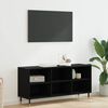 vidaXL Gabinete para TV Carvalho Preto 103,5 x 30 x 50 cm