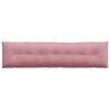vidaXL Travesseiro para Costas Rosa 200 x 50 cm
