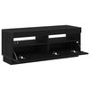 vidaXL Gabinete para TV Carvalho Preto 100 x 35 x 40 cm
