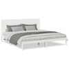 vidaXL Cama extra longa sem colch&atilde;o 180x220 cm madeira maci&ccedil;a