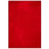 vidaXL Tapete pelo curto macio e lav&aacute;vel HUARTE 140x200 cm vermelho