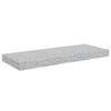 vidaXL Prateleiras de parede 2 pcs 60x23,5x3,8cm MDF cinzento-cimento