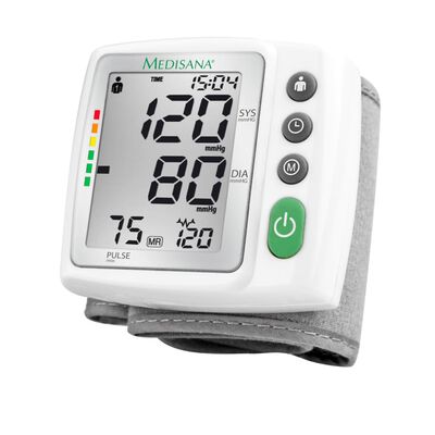 Medisana Medidor de pressão arterial de pulso BW 315 branco 51072
