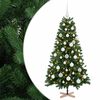 vidaXL &Aacute;rvore de Natal artificial com bolas 120 cm 150 LED
