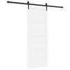 vidaXL Porta Deslizante ORKDAL Branco 78 x 202 cm