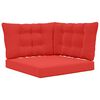 vidaXL Almofada para Sof&aacute; Externo Poli&eacute;ster Vermelho 68,5 x 68,5 cm