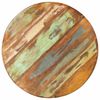vidaXL Mesa de centro Ø68x43 cm madeira recuperada maciça