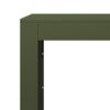 vidaXL Suporte para lenha 60x40x60 cm a&ccedil;o verde