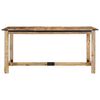 vidaXL Mesa de jantar 160x80x75 cm madeira de mangueira maci&ccedil;a