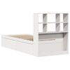 vidaXL Cama sem colch&atilde;o 90x190 cm madeira de pinho maci&ccedil;a branco