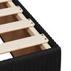 vidaXL Cama boxspring com colchão 120x190 cm veludo preto
