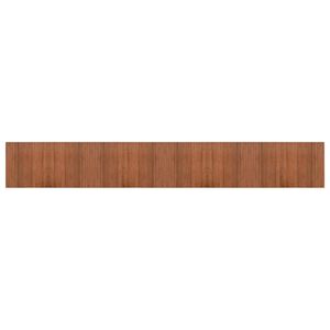 vidaXL Tapete retangular 60x400 cm bambu castanho