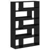 vidaXL Prateleira de Livros Carvalho preto 100 x 33 x 156,5 cm