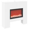 vidaXL Lareira el&eacute;trica Sonoma 100 x 24,5 x 90 cm Derivados de madeira