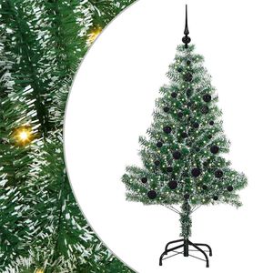 vidaXL &Aacute;rvore de Natal Artificial Coberta de Neve com Luzes de LED