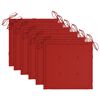 vidaXL Cadeiras exterior dobr&aacute;veis c/ almofad&otilde;es 6 pcs ac&aacute;cia maci&ccedil;a