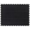 vidaXL Ladrilho de borracha 12 mm 90x120 cm preto