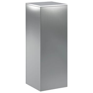 vidaXL Suporte para Plantas Prateado 30 x 30 x 80 cm A&ccedil;o