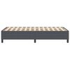 vidaXL Estrado de cama plataforma Cinza Escuro 80 x 200 cm tecido