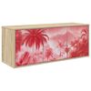 vidaXL Arm&aacute;rio de TV Montado na Parede AACHEN 102 x 33 x 40 cm