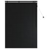 vidaXL Cortina Veneziana Preto 105 x 160 cm 35 mm