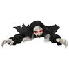 vidaXL Decora&ccedil;&atilde;o de Halloween - Zombie SPOOKA Preto 41 x 130 x 24 cm
